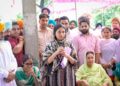 Union Minister of State Raksha Nikhil Khadse Reviews Flood-Hit Areas of Samana and Sanaur Along with Ex-Union Minister Preneet Kaur