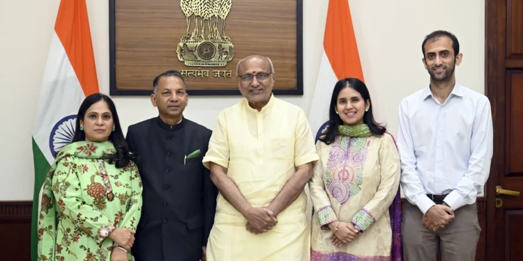 Rajinder Gupta Sworn In as Rajya Sabha Member; Oath Administered by Vice President of India