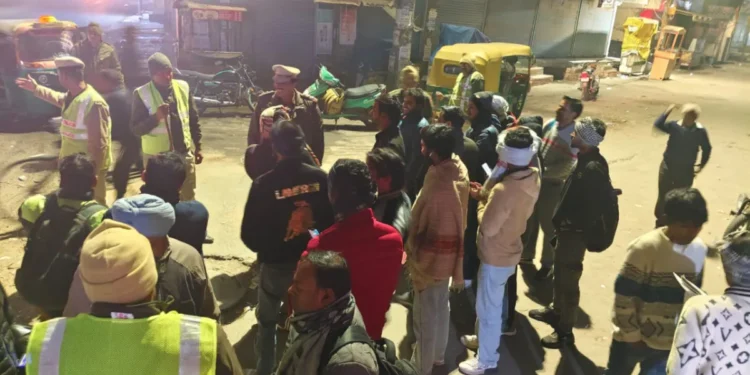 Delhi Police conducted a significant operation, resulting in the arrest of 350 individuals.