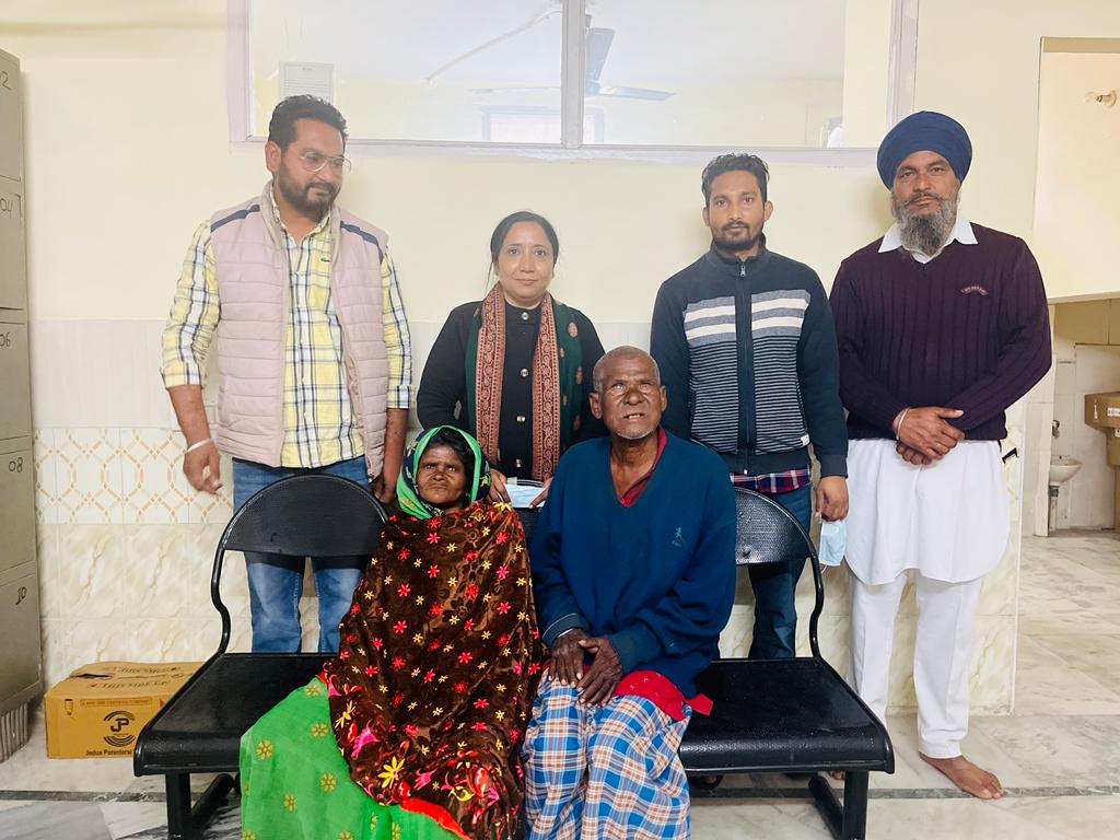 कैबिनेट मंत्री बलजीत कौर ने नेत्रहीन दंपत्ति की आँखों का किया सफल ऑपरेशन