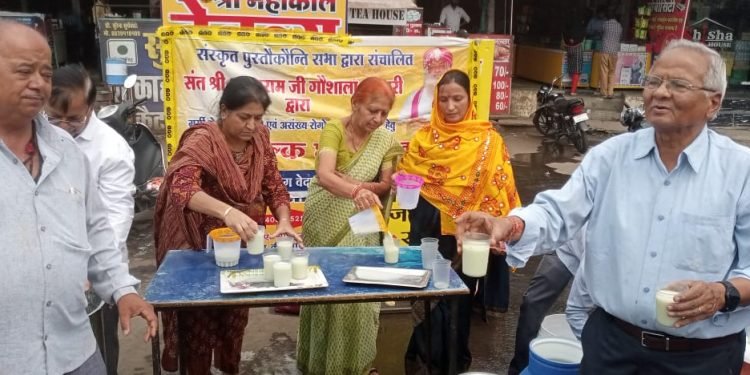53 हजार से अधिक लोग छाछ सेवा से लाभान्वित