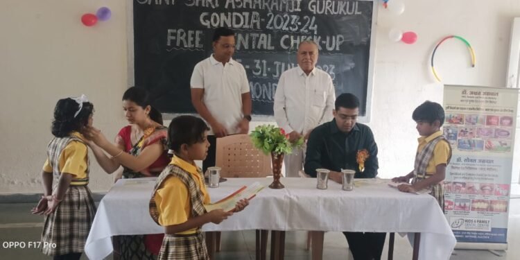 संत श्री आशारामजी गुरुकुल में आयोजित हुआ स्वास्थ्य शिविर