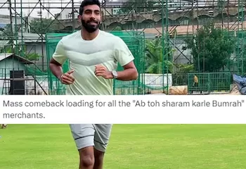 जसप्रीत बुमराह लौट रहे हैं घर, हुए इमोशनल, फिटनेस को लेकर दिया सबसे बड़ा अपडेट