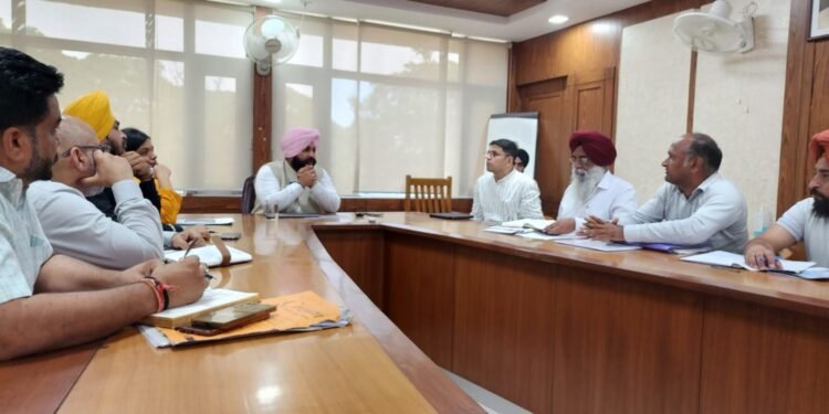 आगामी मूल्यांकन मीटिंग 10 जुलाई को फ्लाईओवर पर होगी : हरजोत सिंह बैंस