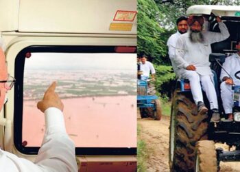 हरियाणा का ग्रामीण अंचल अब भी पानी-पानी