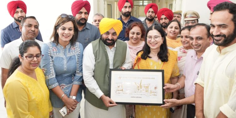 मुख्यमंत्री द्वारा पंजाब यूनिवर्सिटी में लड़कियों के होस्टल के विस्तार और लड़कों के लिए नए होस्टल के निर्माण के लिए जल्द 49 करोड़ रुपए जारी करने की घोषणा