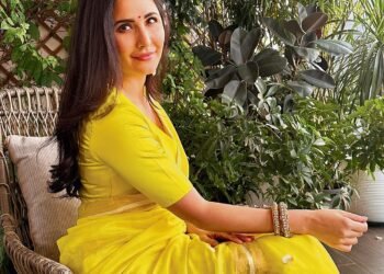 कैटरीना कैफ ने पीली साड़ी में तस्वीरें शेयर कीं