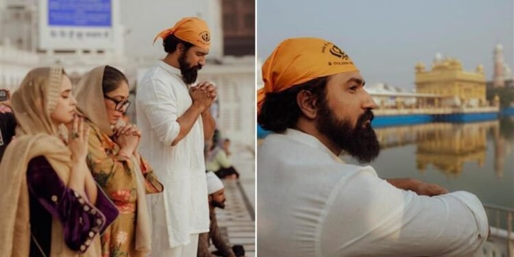 विक्की कौशल, सान्या मल्होत्रा ने ‘सैम बहादुर’ की रिलीज से पहले स्वर्ण मंदिर में आशीर्वाद लिया