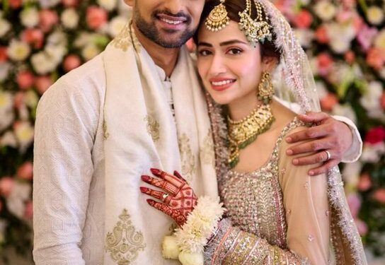 सानिया मिर्जा से तलाक के बाद शोएब मलिक ने पाकिस्तानी एक्टर सना जावेद से शादी की।