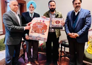 मीत हेयर द्वारा पंजाब स्पोर्ट्स यूनिवर्सिटी का नए साल का कैलेंडर जारी 