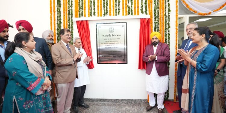 मुख्यमंत्री द्वारा पंजाब इंस्टीट्यूट ऑफ लिवर एंड बिलियरी साइंसेज का उद्घाटन