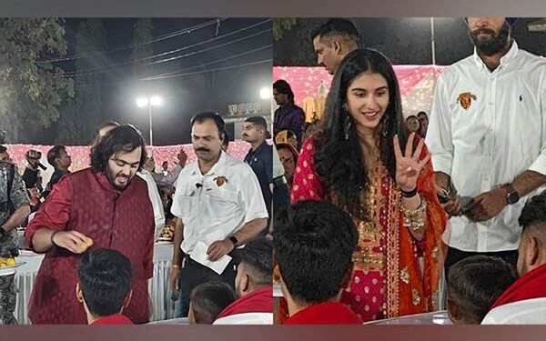‘अन्न सेवा’ अनंत अंबानी और राधिका मर्चेंट के विवाह पूर्व समारोह की शुरुआत का प्रतीक है।