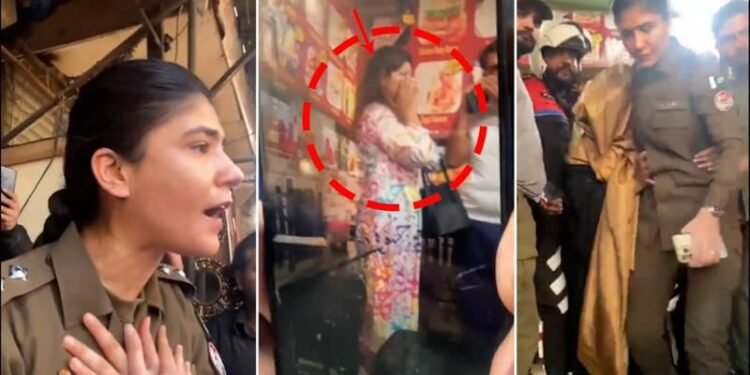 लाहौर में एक पाकिस्तानी महिला की पोशाक पर अरबी में लिखी लिखावट को कुरान की आयतें समझकर भीड़ ने घेर लिया, जिससे शहर में चल रहा ड्रामा और बढ़ गया।