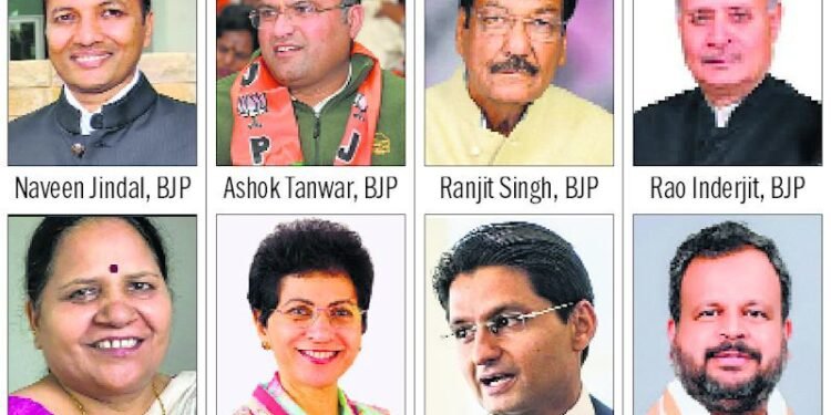 हरियाणा में वंशवाद की राजनीति को लेकर भाजपा द्वारा कांग्रेस की आलोचना भाजपा में राजनीतिक परिवारों के पांच व्यक्तियों की मौजूदगी से कमजोर हो गई है।