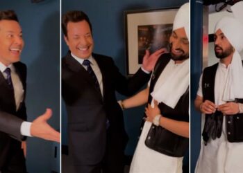 दिलजीत दोसांझ और जिमी फॉलन ने ‘द टुनाइट शो’ में बैकस्टेज के मजेदार पलों को साझा किया