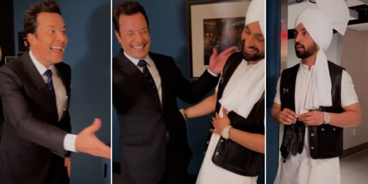 दिलजीत दोसांझ और जिमी फॉलन ने ‘द टुनाइट शो’ में बैकस्टेज के मजेदार पलों को साझा किया