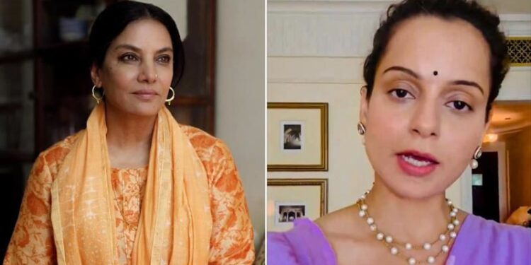 शबाना आजमी ने सीआईएसएफ कांस्टेबल और कंगना रनौत के थप्पड़ की घटना पर प्रतिक्रिया दी।