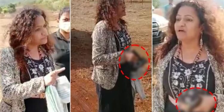 आईएएस प्रशिक्षु पूजा खेडकर की मां मनोरमा वीडियो में गिरफ्तार