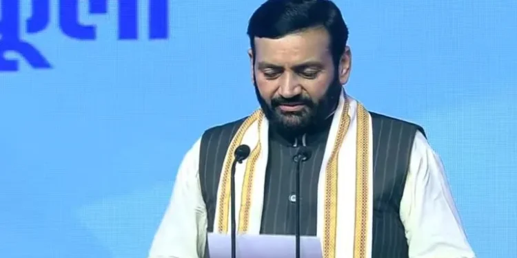 सैनी ने दूसरी बार मुख्यमंत्री पद की शपथ ली