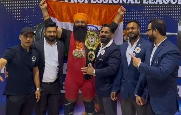हरप्रीत सिंह पीता ने ओवरऑल चैंपियनशिप में तीन स्वर्ण पदक जीते
