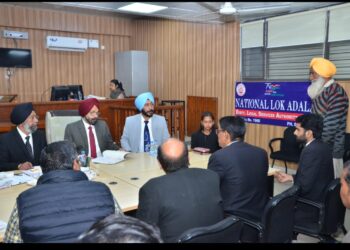 पंजाब भर में राष्ट्रीय लोक अदालत आयोजित: 394 बेंचों ने 3.85 लाख मामलों की सुनवाई की