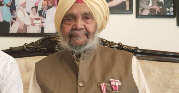 पद्मश्री डॉ. रतन सिंह जग्गी का निधन; 23 मई को पटियाला में अंतिम संस्कार