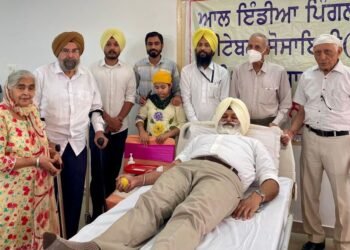 पिंगलवाड़ा की पल्सौरा शाखा में भगत पूर्ण सिंह का जन्म दिवस मनाया गया