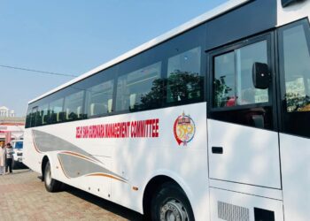 संगतों की सुविधा हेतु दिल्ली सिख गुरुद्वारा प्रबंधक कमेटी द्वारा नई बस सेवा का शुभारंभ : हरमीत सिंह कालका