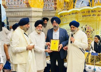 🕊️श्री गुरु तेग बहादुर साहिब जी के 350वें शहीदी दिवस को समर्पित — काबुल (अफगानिस्तान) की सिख संगत द्वारा विशेष गुरमत समागम गुरुद्वारा सीस गंज साहिब में आयोजित : हरमीत सिंह कालका