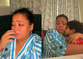 बेटे गोले ने कही ऐसी बात की रो पड़ी भारती सिंह