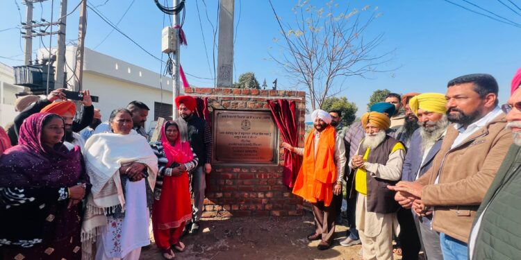 भगवंत सिंह मान के नेतृत्व में आम आदमी पार्टी की सरकार द्वारा राज्य के विकास की रफ्तार हो रही है लगातार तेज़: कुलवंत सिंह