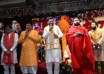 गणेश उत्सव केवल पूजा-पाठ नहीं, समाज और राष्ट्र निर्माण का भी त्योहारमु ख्यमंत्री