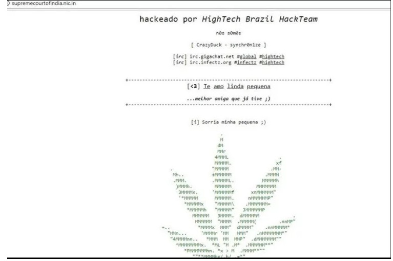 सुप्रीम कोर्ट की वेबसाइट हैक, साइबर अटैक के पीछे ब्राजील का हाथ होने की आशंका