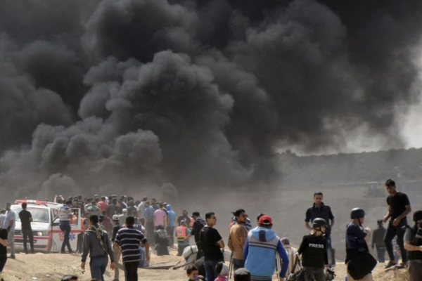 जेरूसलम में अमेरिकी दूतावास खुलने से भडक़ी हिंसा