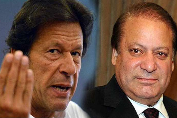 इमरान ने नवाज शरीफ को बताया मॉडर्न मीर जाफर, बोल रहे हैं मोदी की भाषा