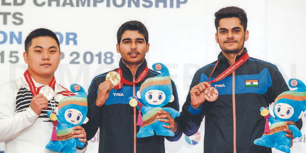 ਸੌਰਭ ਚੌਧਰੀ ਨੇ ਖ਼ੁਦ ਦਾ ਰਿਕਾਰਡ ਤੋੜ ਕੇ ਫੁੰਡਿਆ ਸੋਨ ਤਗ਼ਮਾ