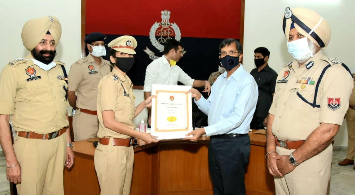 ਪੰਜਾਬ ਪੁਲਿਸ ਨੇ ਕੋਰੋਨਾ ਸੰਕਟ ਸਮੇਂ ਲਾਮਿਸਾਲ ਕੰਮ ਕੀਤਾ-ਦਿਨਕਰ ਗੁਪਤਾ