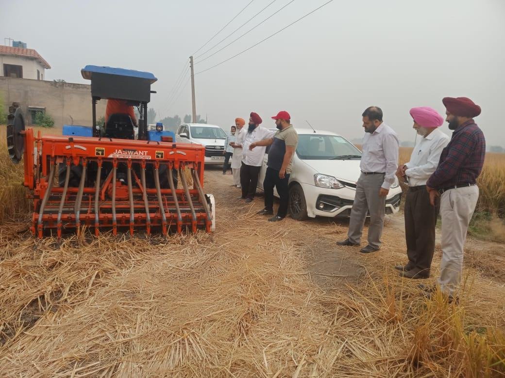 ਪਰਾਲੀ ਦਾ ਸੁਚੱਜਾ ਨਿਬੇੜਾ ਕਰਨ ਵਾਲੇ ਕਿਸਾਨ ਅਮਰਜੀਤ ਸਿੰਘ ਦੀ ਕੀਤੀ ਸ਼ਲਾਘਾ