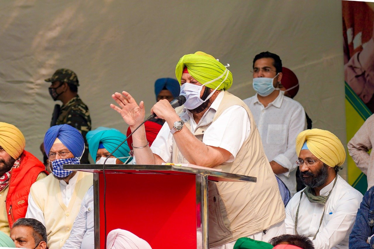 ਦਿੱਲੀ ਵਿੱਚ ਸ਼ਾਂਤੀ ਭੰਗ ਕਰਨ ਨਹੀਂ ਸਗੋਂ ਇਸ ਦੀ ਰਾਖੀ ਕਰਨ ਆਏ ਹਾਂ – ਕੈਪਟਨ