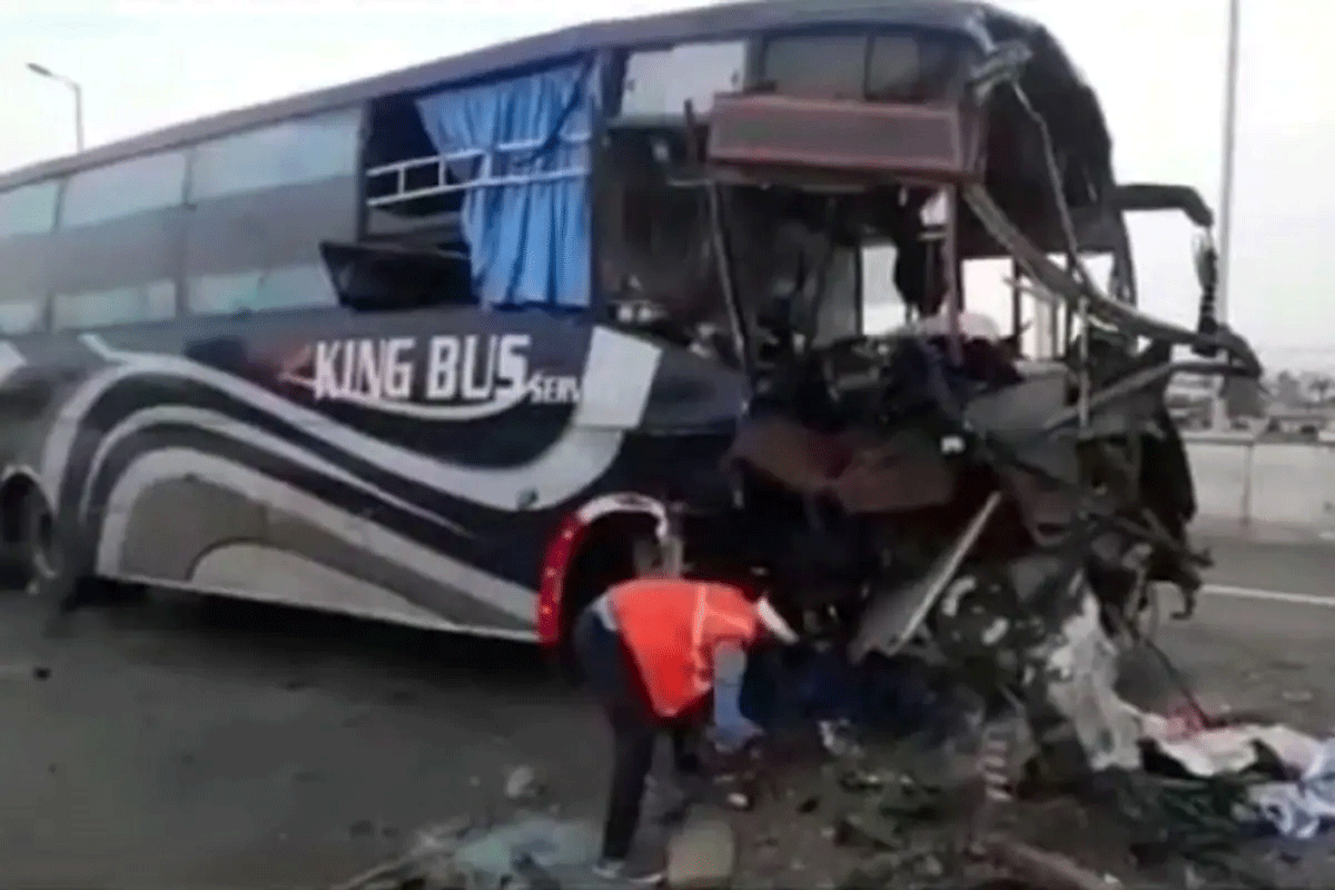 चंडीगढ़-दिल्ली नेशनल हाईवे पर भीषण सड़क हादसा, बस और ट्रक की हुई टक्कर