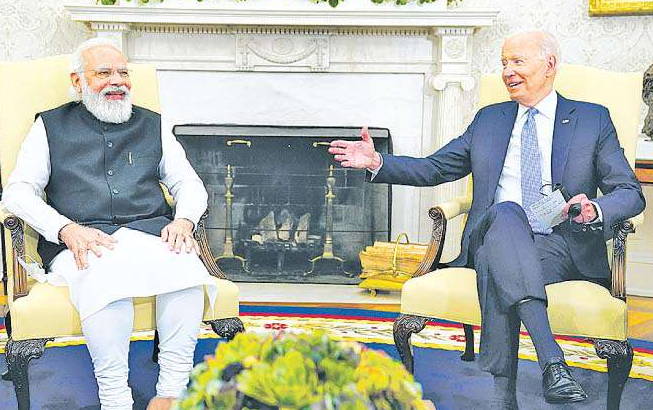 भारत के साथ बेहतर संबंधों के लिए प्रतिबद्ध हूँ -बाईडन