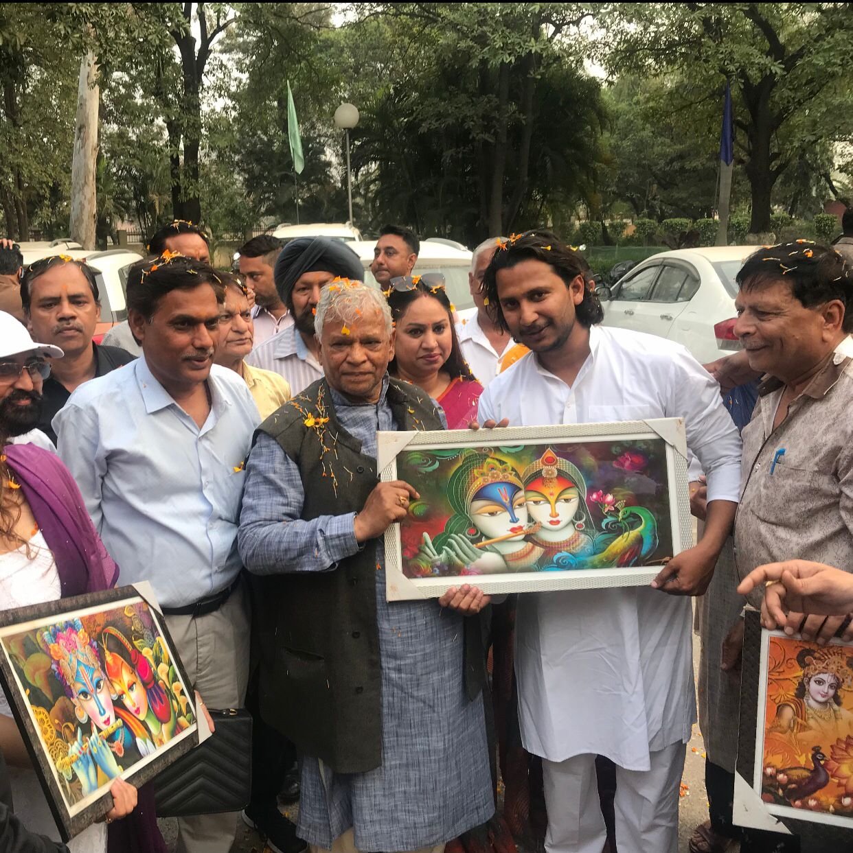 मीडिया कर्मियो ने मनाया होली मिलन समारोह