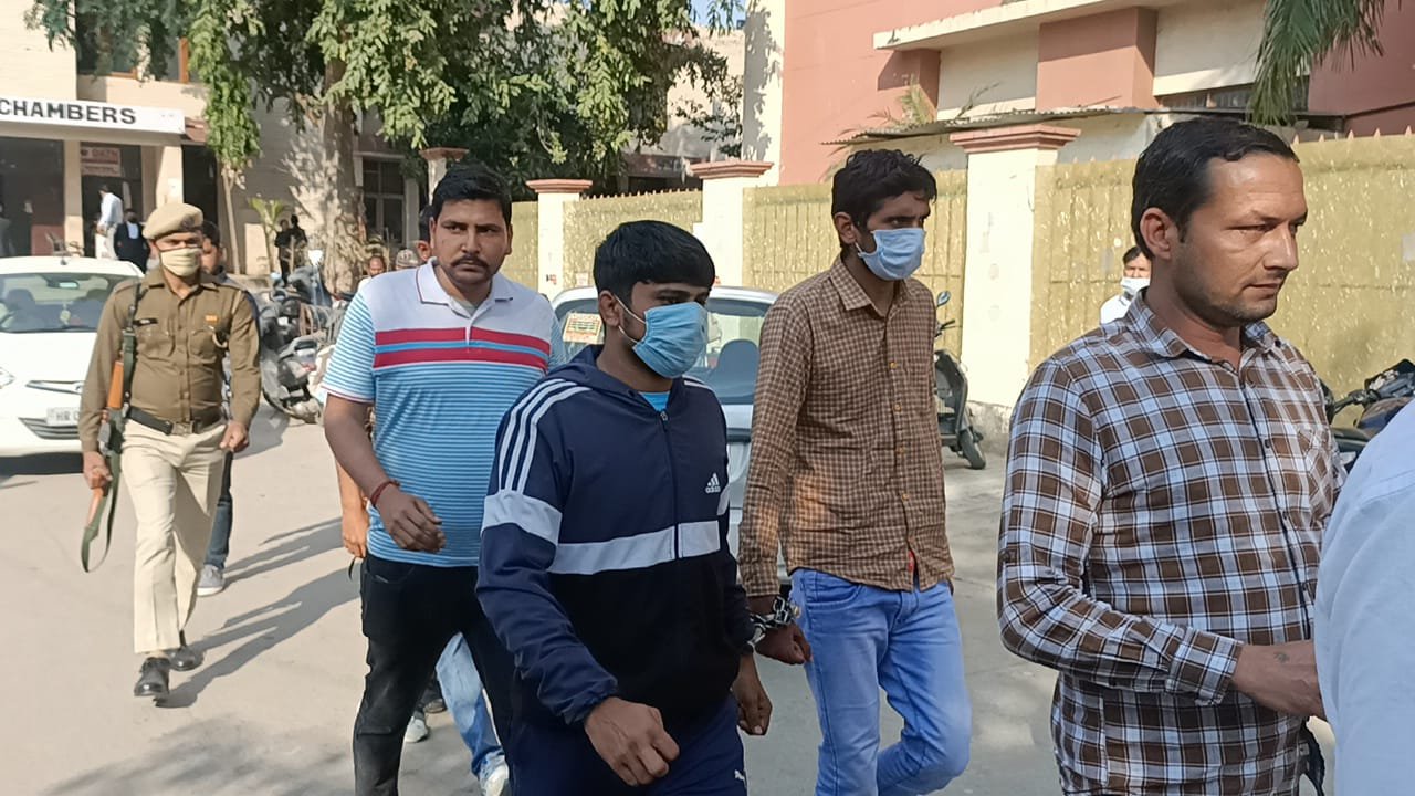 हथियारों समेत पकड़े खालिस्तानी 2 आरोपियों को पंचकूला एनआईए विशेष अदालत में किया पेश।