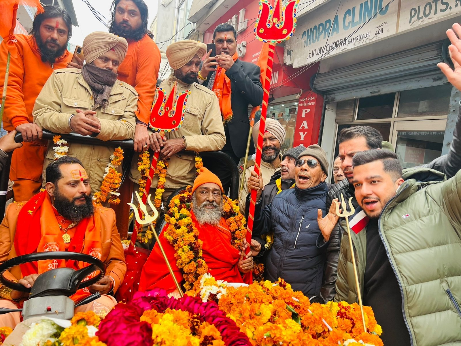 ਆਦਿ ਗੁਰੂ ਸ਼ੰਕਰਾਚਾਰੀਆ ਦੁਆਰਾ ਸਥਾਪਿਤ ਸ੍ਰੀ ਹਿੰਦੂ ਤਖ਼ਤ ਦਾ ਸਥਾਪਨਾ ਦਿਵਸ ਮਨਾਇਆ ਗਿਆ