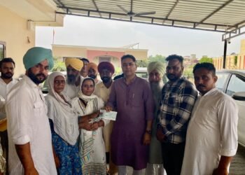ਅਮਨ ਅਰੋੜਾ ਨੇ ਲੋੜਵੰਦ ਔਰਤਾਂ ਨੂੰ ਵਿੱਤੀ ਸਹਾਇਤਾ ਦੇ ਚੈਕ ਸੌਂਪੇ