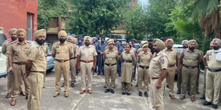 ਡੀਐਸਪੀ ਭਰਪੂਰ ਦੀ ਅਗਵਾਈ ਹੇਠ ਰੈਲੀ ਕੱਢੀ