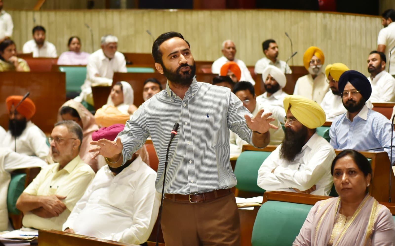 ਦੇਸ਼ ਲਈ ਸਭ ਤੋਂ ਵੱਧ ਕੁਰਬਾਨੀਆਂ ਦੇਣ ਵਾਲੇ ਪੰਜਾਬ ਨਾਲ ਕੇਂਦਰ ਦਾ ਧੱਕਾ ਬਰਦਾਸ਼ਤ ਨਹੀਂ ਕੀਤਾ ਜਾਵੇਗਾ: ਮੀਤ ਹੇਅਰ
