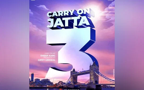 “ਕੈਰੀ ਆਨ ਜੱਟਾ 3” ਦੁਨੀਆ ਭਰ ਦੇ 30 ਦੇਸ਼ਾਂ ’ਚ ਰਿਲੀਜ਼ ਹੋਣ ਵਾਲੀ ਪਹਿਲੀ ਪੰਜਾਬੀ ਫ਼ਿਲਮ ਬਣੀ