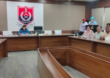 ਜ਼ਿਲ੍ਹਾ ਪਟਿਆਲਾ ਦੇ ਸਾਂਝ ਕੇਂਦਰ  ਦੇ ਕਮੇਟੀ ਮੈਂਬਰਾਂ ਨਾਲ  ਐਸ ਪੀ ਹੈਡਕੁਆਰਟਰ ਮੈਡਮ ਹਰਵੰਤ ਕੋਰ ਨੇ ਕੀਤੀ ਮੀਟਿੰਗ 