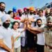 “ਖੇਡਾਂ ਵਤਨ ਪੰਜਾਬ ਦੀਆਂ“ ਦੀ ਮਸ਼ਾਲ ਦਾ ਐੱਸ ਏ ਐੱਸ ਨਗਰ ਜ਼ਿਲ੍ਹੇ ਵਿੱਚ ਪੁੱਜਣ ਉੱਤੇ ਕੁਰਾਲੀ ਵਿਖੇ ਭਰਵਾਂ ਸਵਾਗਤ
